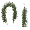 Green pine branch decorations, artificial pine branch hanging ornaments, living room and bedroom wall hanging green plants simulation Item Picture